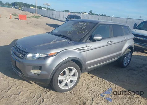 2014 Land Rover Range Rover Evoque Pure z USA, uszkodzony, nr VIN SALVP2BG0EH880805